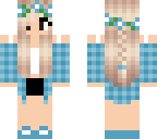 blue girl