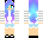 blue girl edit