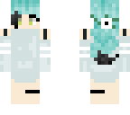 blue hair