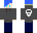blue hair