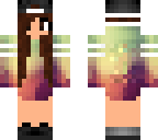 gradient sweater girl