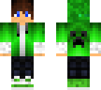 green hoodie