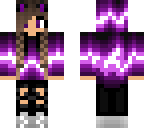purple electric cat