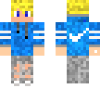 blond nike boy