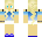 blonde blue girl
