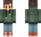 chibi green hoddie