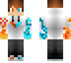 fire and water look in description