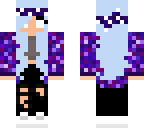 galaxy girl with headband