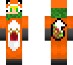 kasey as a fox 3d christmas version