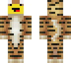 pikachu tiger onezie