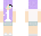 purple hair thing