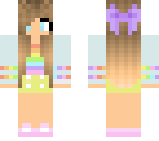 rainbow bow girl 