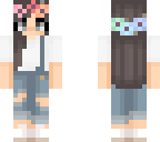rainbow flower crown gurl