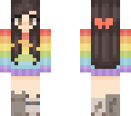 rainbow girl