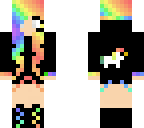 rainbow girl
