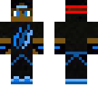 black blue fire boy