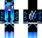 blue fire hoodie