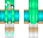 blue girl