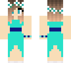blue girl
