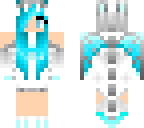 dragon blue girl