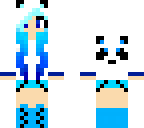 edited blue ice panda