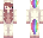 edited unicorn girl