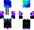 galaxy turning rainbow slime
