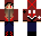 insane red girl