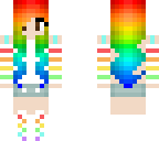 rainbow girl