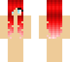 red ombre hair base