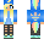 unicornio azul
