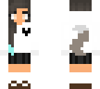 white hoodies school girl
