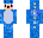 blu dino girl