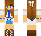 brown-haired girl