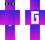cool skin alien colourfull