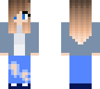 cute blue girl