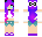 cute ombre hair girl