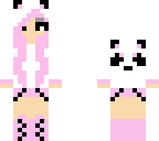 cute panda girl