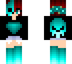 diamond skull girl
