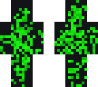 green pixelman