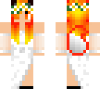 orange wedding wolf