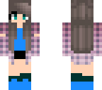 plaid girl