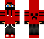 red hoddie