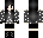 black and white polka dot shirt