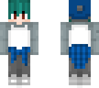 blue beanie boy