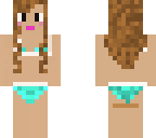 blue bikini