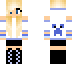 blue creeper girl