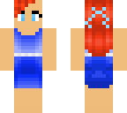 blue dress