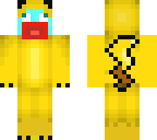 blue fish in pikachu onsie