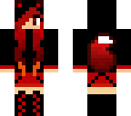 cute red cat girl